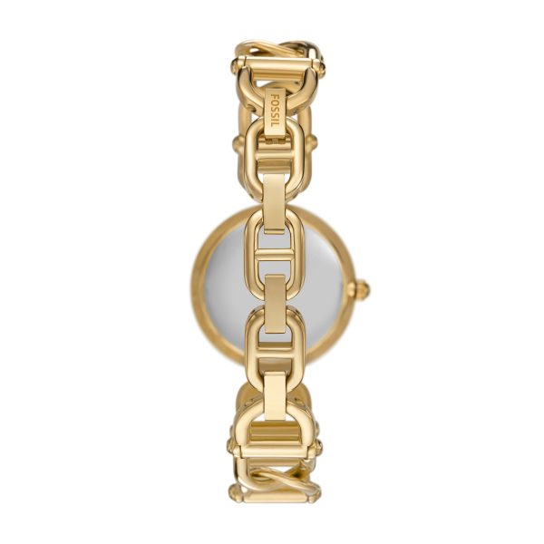 Fossil Carlie 30mm Three-Hand Stainless Steel Watch - Preorder