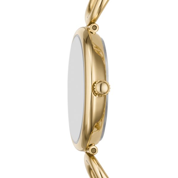Fossil Carlie 30mm Three-Hand Stainless Steel Watch - Preorder