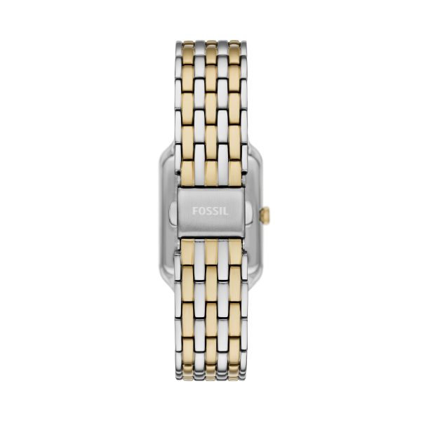 Fossil Raquel 23mm Three-Hand Date Stainless Steel Watch and Bracelet Set - Preorder