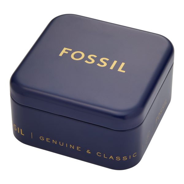 Fossil Scarlette 35mm Three-Hand Stainless Steel Watch Brooch - Preorder