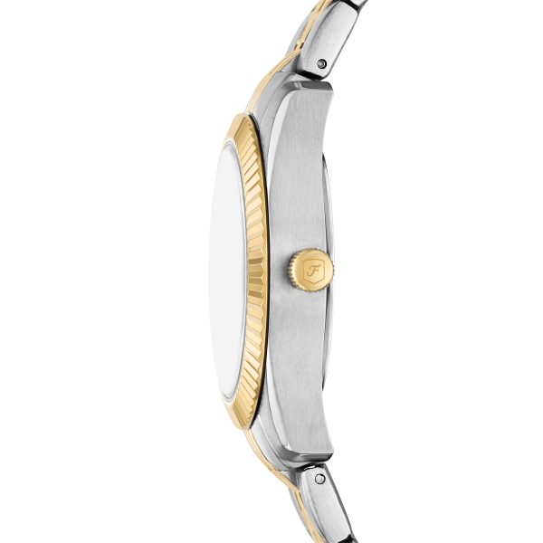 Fossil Scarlette 33mm Three-Hand Date Stainless Steel Watch - Preorder