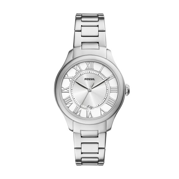 Fossil Gilmore 38mm Three-Hand Date Stainless Steel Watch - Preorder