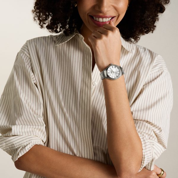 Fossil Gilmore 38mm Three-Hand Date Stainless Steel Watch - Preorder