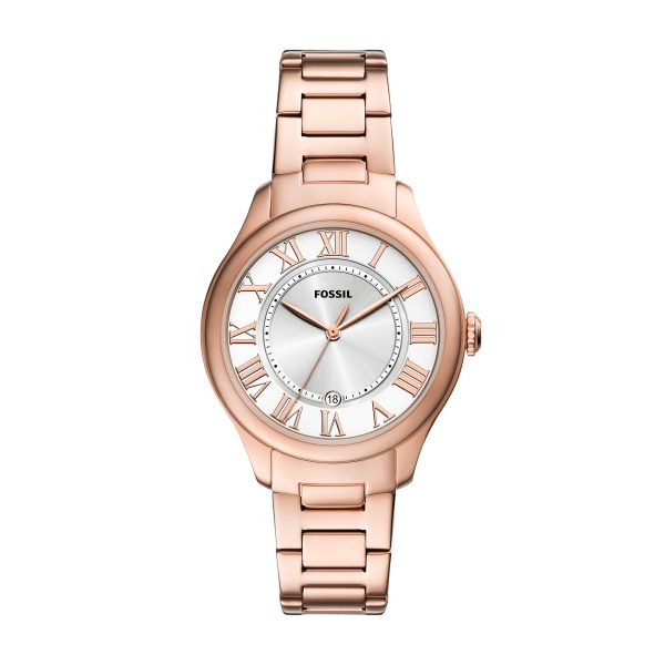 Fossil Gilmore 38mm Three-Hand Date Stainless Steel Watch - Preorder