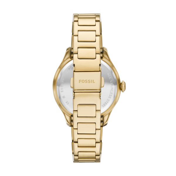 Fossil Gilmore 38mm Three-Hand Date Stainless Steel Watch - Preorder