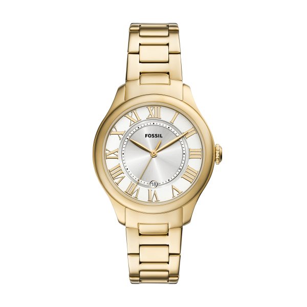 Fossil Gilmore 38mm Three-Hand Date Stainless Steel Watch - Preorder
