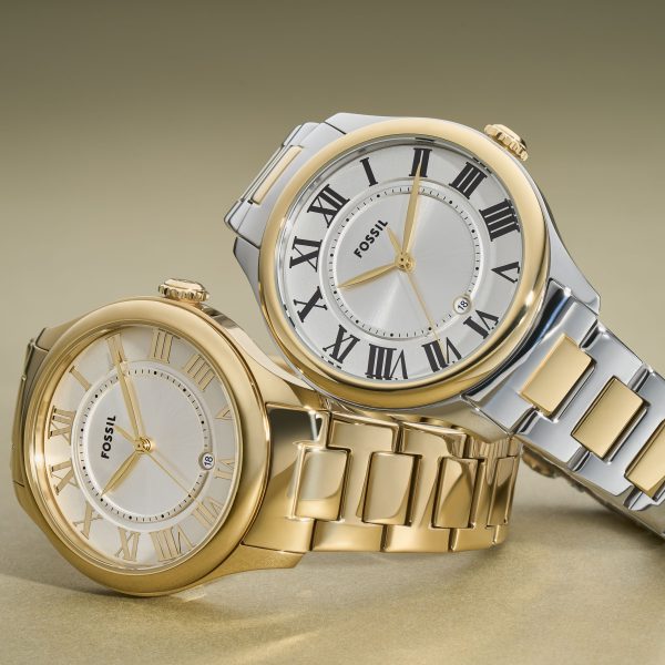 Fossil Gilmore 38mm Three-Hand Date Stainless Steel Watch - Preorder
