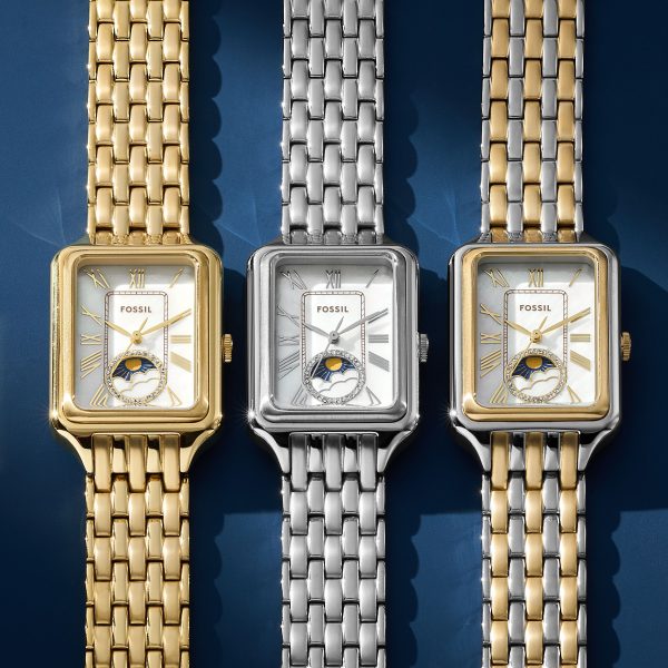 Fossil Raquel 29mm Sun Moon Multifunction Stainless Steel Watch - Preorder