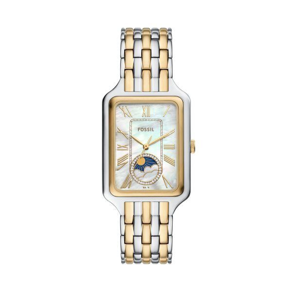 Fossil Raquel 29mm Sun Moon Multifunction Stainless Steel Watch - Preorder