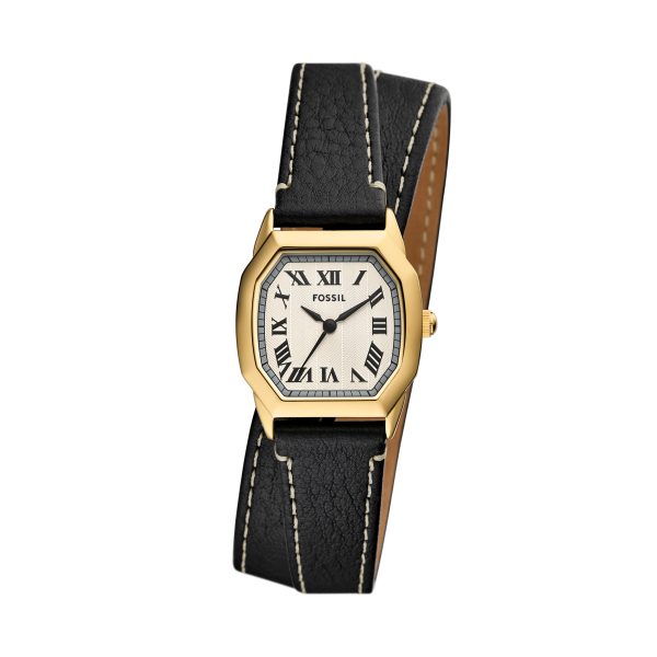 Fossil Harlow 27mm Three-Hand Leather Watch - Preorder