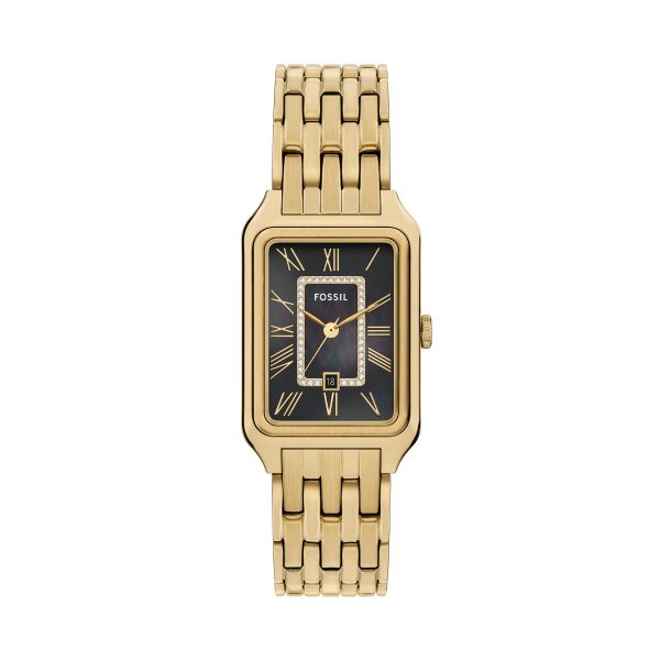 Fossil Raquel 26mm Three-Hand Date Stainless Steel Watch - Preorder