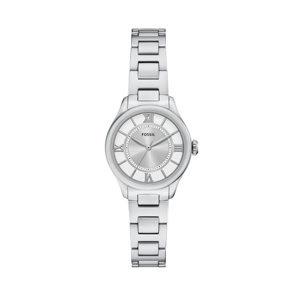 Fossil Gilmore 28mm Three-Hand Stainless Steel Watch - Preorder