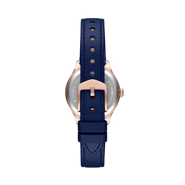 Fossil Gilmore 28mm Three-Hand Leather Watch - Preorder