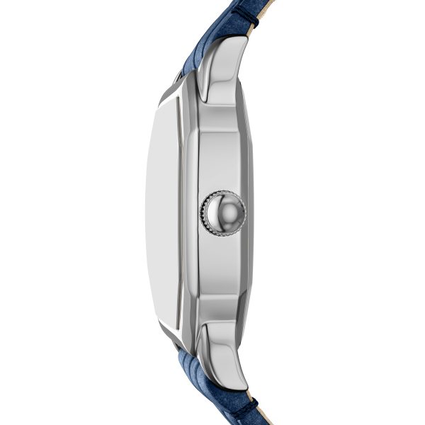 Fossil Harlow 27mm Three-Hand Croco Leather Watch - Preorder