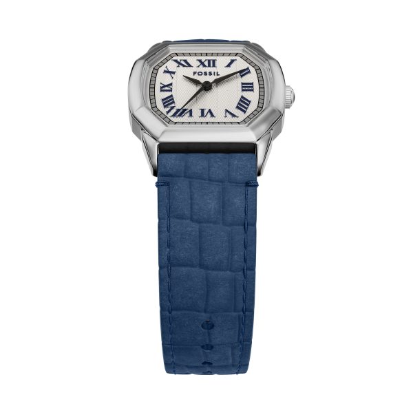 Fossil Harlow 27mm Three-Hand Croco Leather Watch - Preorder