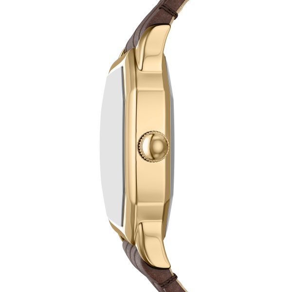 Fossil Harlow 27mm Three-Hand Croco Leather Watch - Preorder