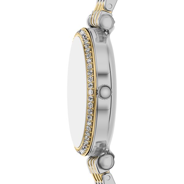 Fossil Carlie Mini 28mm Three-Hand Stainless Steel Watch - Preorder