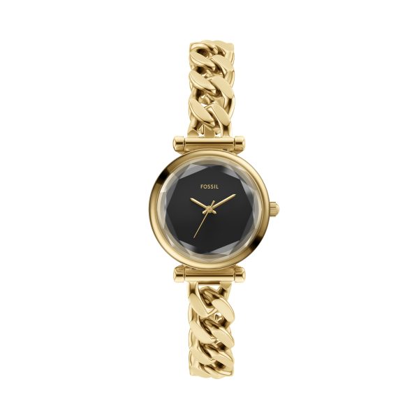 Fossil Carlie Mini 28mm Three-Hand Stainless Steel Watch - Preorder