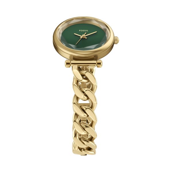 Fossil Carlie Mini 28mm Three-Hand Stainless Steel Watch - Preorder