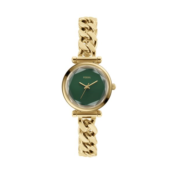 Fossil Carlie Mini 28mm Three-Hand Stainless Steel Watch - Preorder