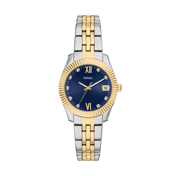 Fossil Scarlette 33mm Three-Hand Stainless Steel Watch - Preorder