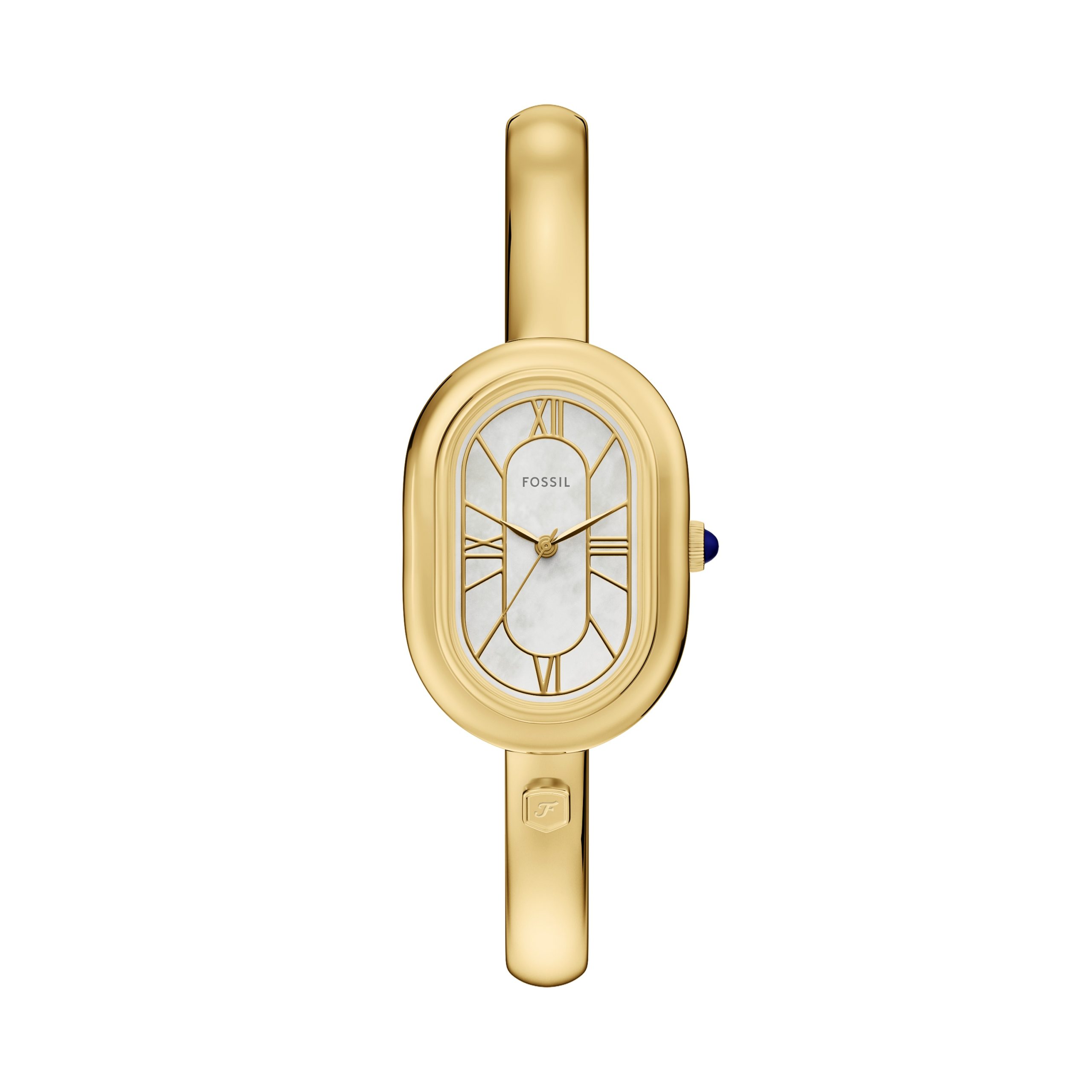 Fossil Sloan 25mm Three-Hand Stainless Steel Watch Bangle - Preorder