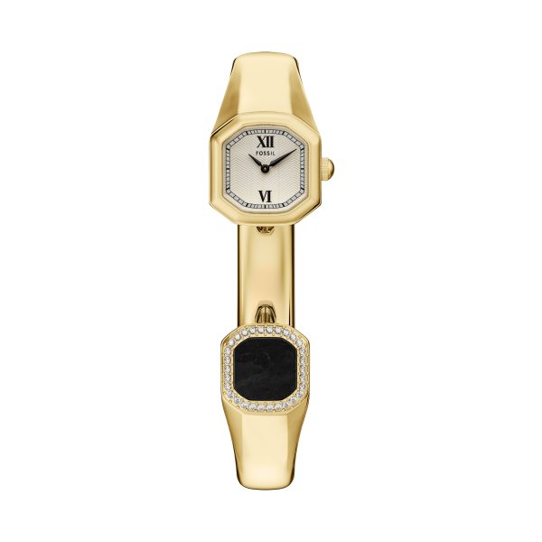 Fossil Harlow 16mm Two-Hand Stainless Steel Watch Bangle - Preorder