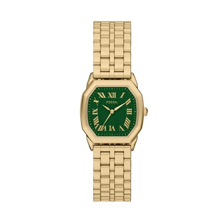 Gold-Tone / Green Dial