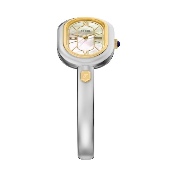 Fossil Sloan 25mm Three-Hand Stainless Steel Watch Bangle - Preorder