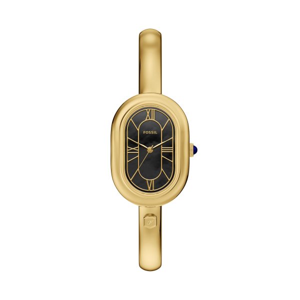 Fossil Sloan 25mm Three-Hand Stainless Steel Watch Bangle - Preorder