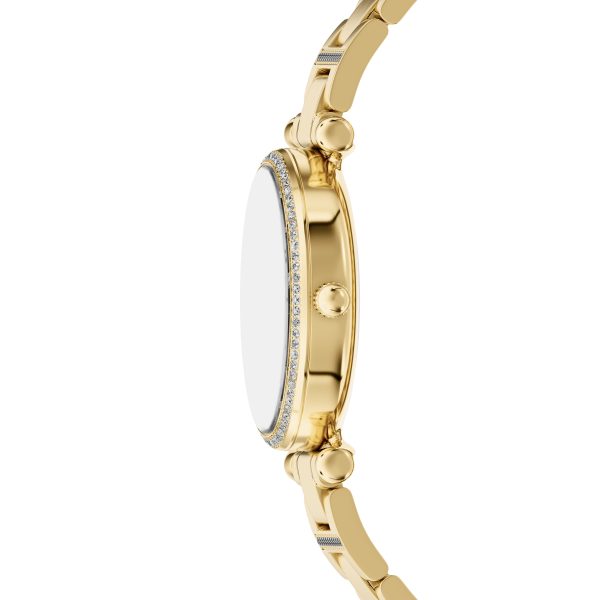 Fossil Carlie 35mm Three-Hand Stainless Steel Watch - Preorder