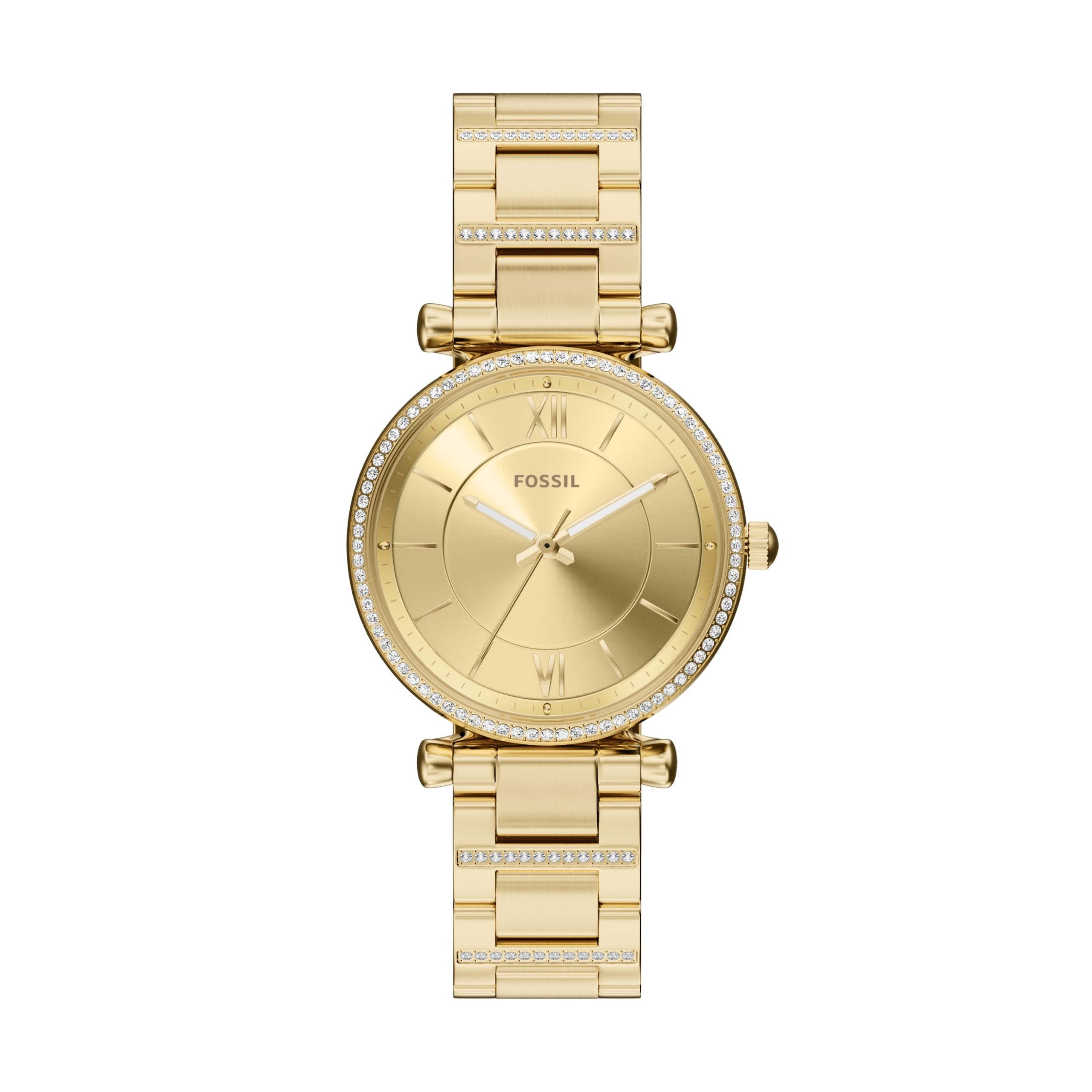 Fossil Carlie 35mm Three-Hand Stainless Steel Watch - Preorder - Image 5