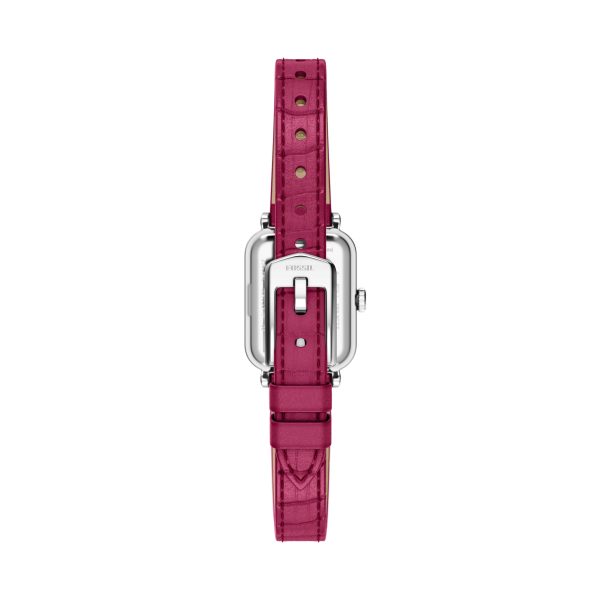 Fossil Raquel Mini 18mm Two-Hand Leather Watch - Preorder