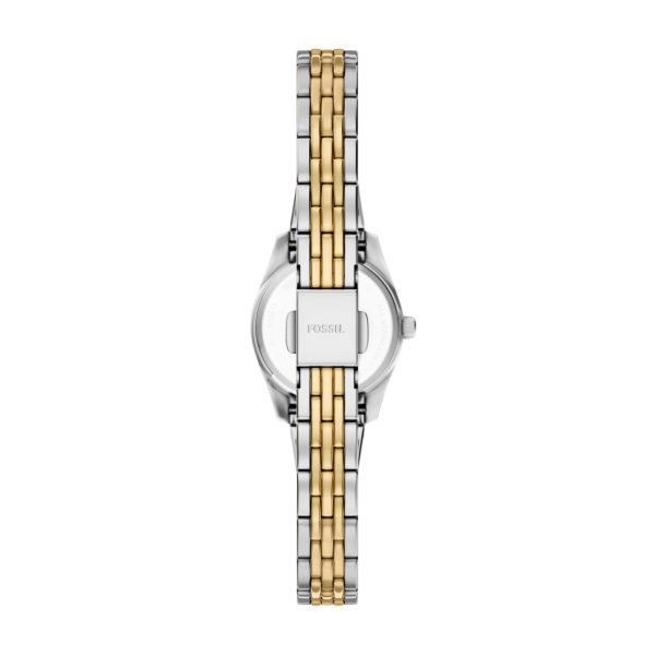 Fossil Scarlette Mini 20mm Three-Hand Stainless Steel Watch - Preorder