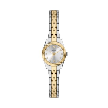 Fossil Scarlette Mini 20mm Three-Hand Stainless Steel Watch - Preorder