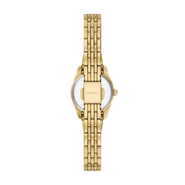 Fossil Scarlette Mini 20mm Three-Hand Stainless Steel Watch - Preorder