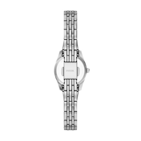 Fossil Scarlette Mini 20mm Three-Hand Stainless Steel Watch - Preorder