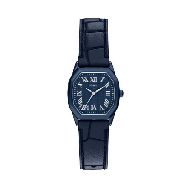 Fossil Harlow 27mm Three-Hand Leather Watch - Preorder