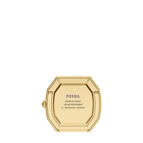 Fossil Harlow 80mm Three-Hand Desk Clock - Preorder