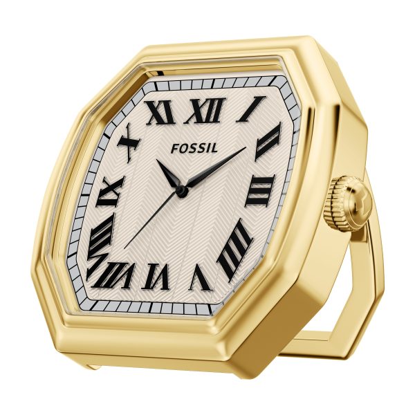Fossil Harlow 80mm Three-Hand Desk Clock - Preorder