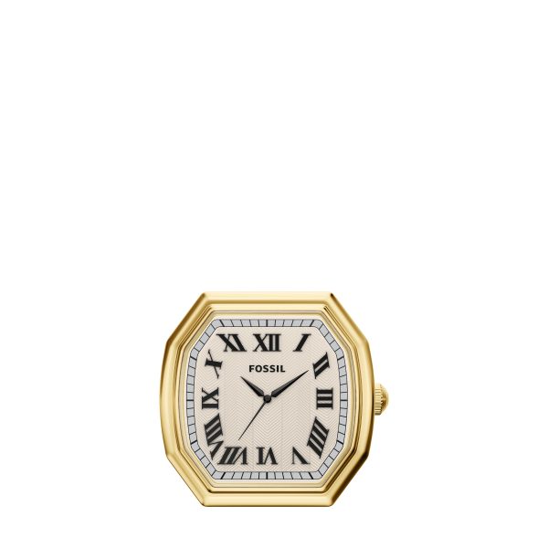 Fossil Harlow 80mm Three-Hand Desk Clock - Preorder