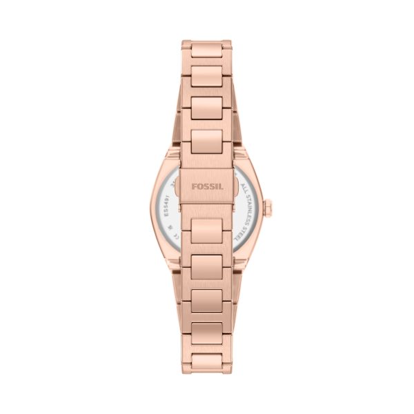 Fossil Everett 27mm Three-Hand Stainless Steel Watch - Preorder