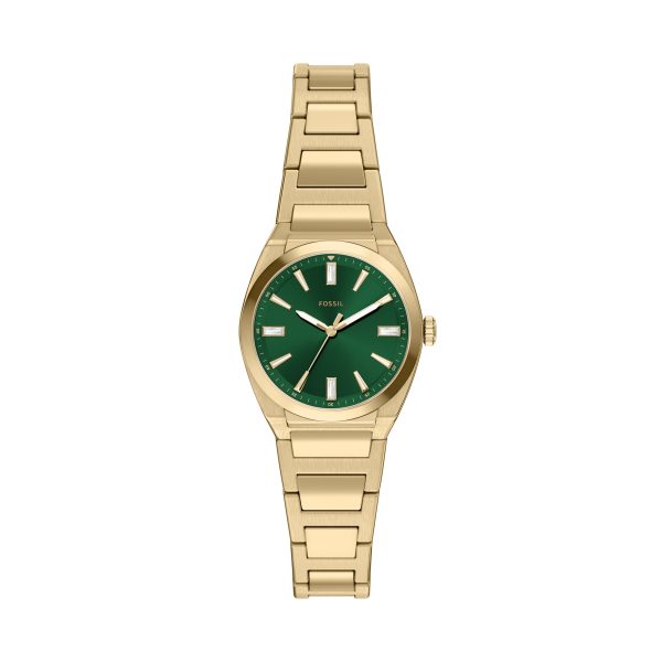 Fossil Everett 27mm Three-Hand Stainless Steel Watch - Preorder