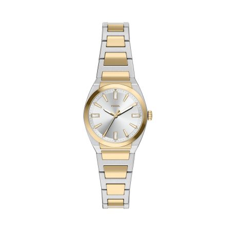 Fossil Everett 27mm Three-Hand Stainless Steel Watch - Preorder