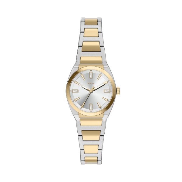 Fossil Everett 27mm Three-Hand Stainless Steel Watch - Preorder