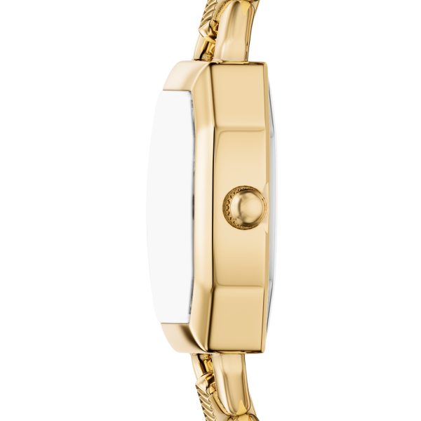 Fossil Harlow 22mm Three-Hand Leather and Stainless Steel Watch - Preorder