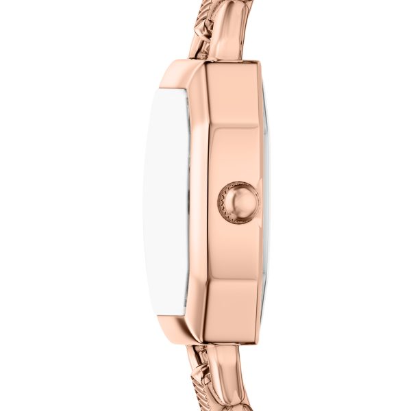 Fossil Harlow 22mm Three-Hand Leather and Stainless Steel Watch - Preorder