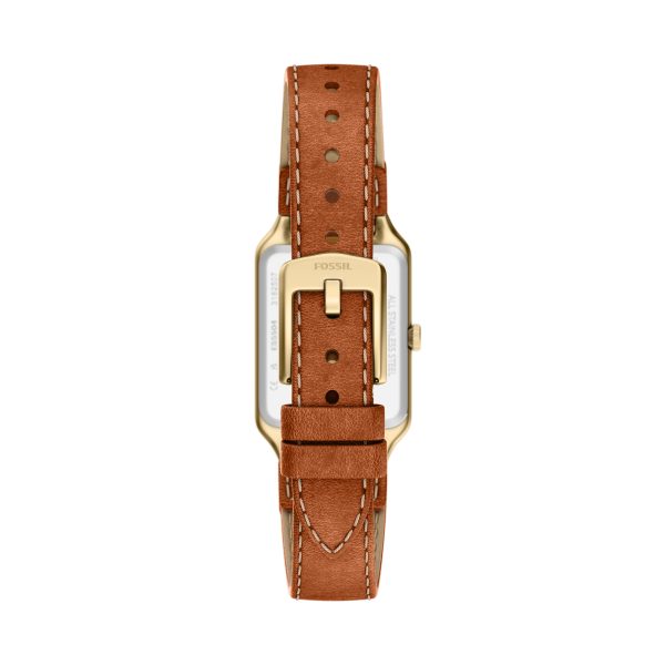 Fossil Raquel 23mm Three-Hand Date Leather Watch - Preorder