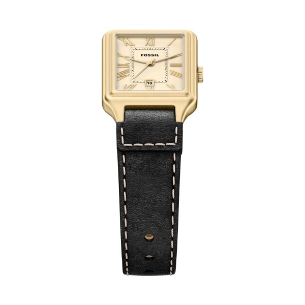 Fossil Raquel 23mm Three-Hand Date Leather Watch - Preorder