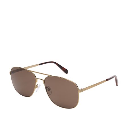 Fossil Tate Aviator Sunglasses - Preorder